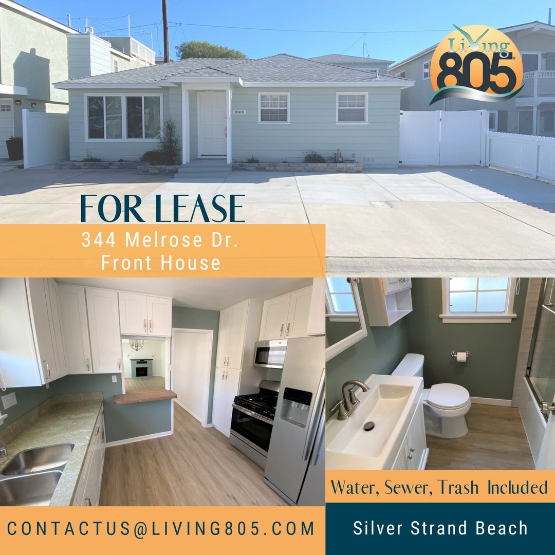 #Silverstrand beach cottage available Sept. 1! #living805.com β±